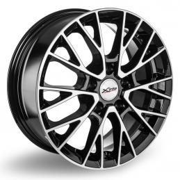 X`trike X-135 6.5x16 PCD5x105 ET38 DIA 56.6  BK/FP